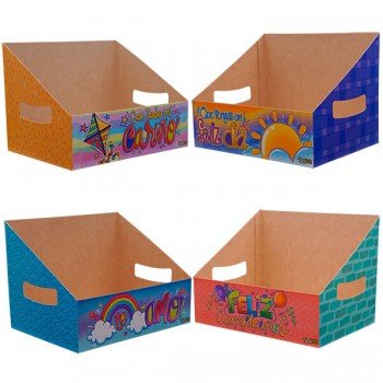 Pqte*4 Ancheta Basket 19x14cm
