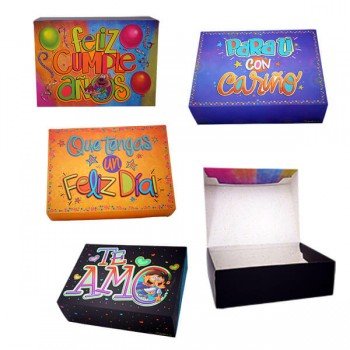Caja*4 Caja Shoes pq 18x13cm