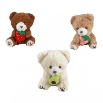 Llavero Oso Frutas*1 12cm