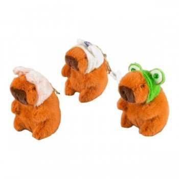 Llavero*1 Capibara Gorrito...